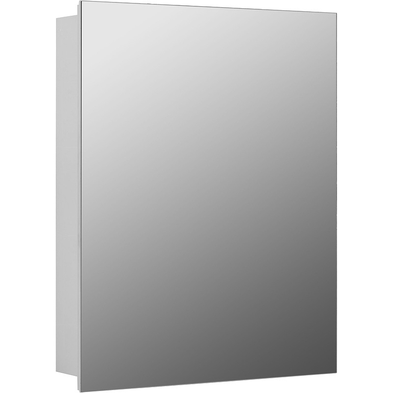 Зеркальный шкаф Aquaton Лондри 60 1A278502LH010 Белый глянцевый зеркальный шкаф aquaton рене 800х850х136 мм с подсветкой белый грецкий орех