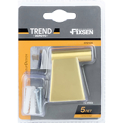 Крючок Fixsen Trend Gold FX-99005 Матовое золото-1