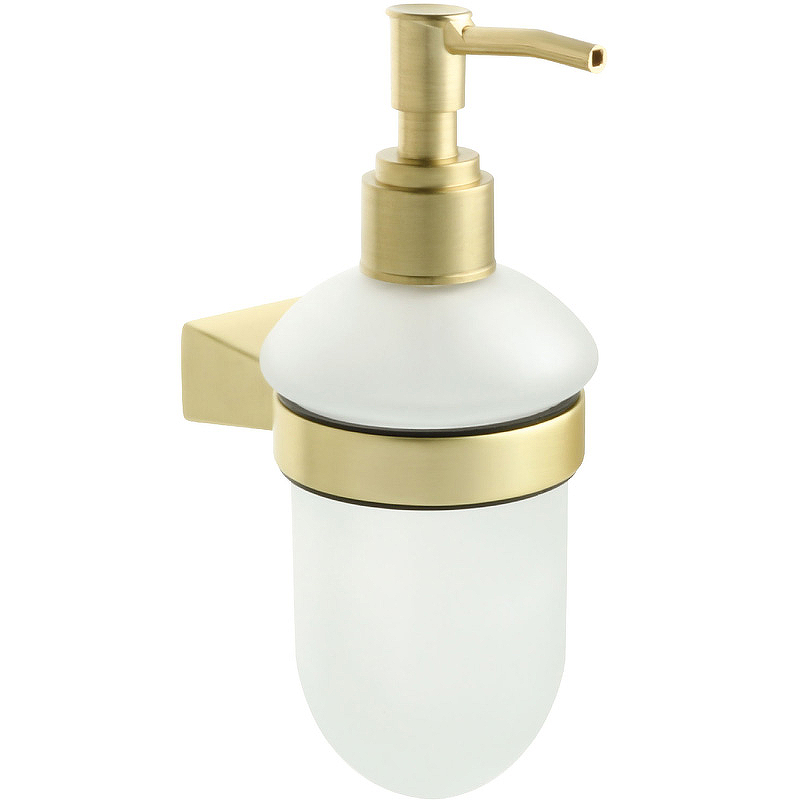 Дозатор для жидкого мыла Fixsen Trend Gold FX-99012 Матовое золото магнитный дозатор для мыла настенный держатель для мыла
