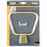 Кольцо для полотенец Fixsen Trend Gold FX-99011 Матовое золото-1
