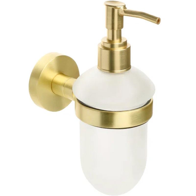 Дозатор для жидкого мыла Fixsen Comfort Gold FX-87012 Золото матовое дозатор для жидкого мыла schein klimt 9238bg золото матовое