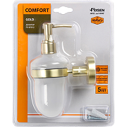 Дозатор для жидкого мыла Fixsen Comfort Gold FX-87012 Золото матовое-1