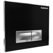 Инсталляция beWash BW74 K500RZVP0500SYC00000 для унитаза с клавишей смыва Черное стекло Хром-10