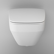 Унитаз AM.PM Inspire V2.0 FlashClean C50A1700MWSC подвесной Белый матовый с сиденьем микролифт-2