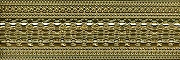 Керамический бордюр Eurotile Lia Beige Emil Grais (золото) 61  9х29,5 см