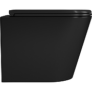Комплект унитаза с инсталляцией D&K Venice DS1022502 Черный с сиденьем Микролифт и Черной клавишей смыва-3