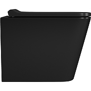 Комплект унитаза с инсталляцией D&K Berlin DS1432502 Черный с сиденьем Микролифт и Черной клавишей смыва-3