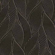 Обои Zambaiti Parati Trussardi VII 18909 Винил на флизелине (0,7*10,05) Коричневый/Черный, Абстракция/Листья