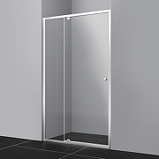 Душевая дверь WasserKRAFT Aula 110 11P13 профиль Хром стекло прозрачное-1