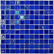 Мозаика Bonaparte Стеклянная Bondi dark blue-25 30х30 см