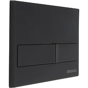 Комплект унитаза Berges Ventas Black с инсталляцией Novum 043324 Черный с сиденьем Микролифт и Черной Soft touch клавишей смыва-9