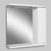 Зеркало со шкафом AM.PM Like 80 R M80MPR0801WG с подсветкой Белый-1