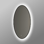 Зеркало Vincea 70 VLM-3DE700B с подсветкой Черное с сенсорным выключателем и диммером-2