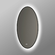 Зеркало Vincea 70 VLM-3DE700B-2 с подсветкой Черное с сенсорным выключателем с подогревом и диммером-2