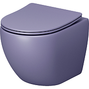 Унитаз Grossman Color GR-4455LIMS подвесной Фиолетовый матовый с сиденьем Микролифт
