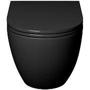 Унитаз Grossman GR-4457BMS подвесной Черный матовый с сиденьем Микролифт-1