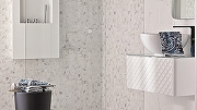 Керамическая плитка Porcelanosa Marmol Carrara Blanco Mosaico 100292087 настенная 33,3x100 см-1