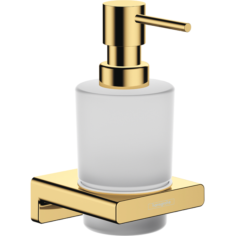 цена Дозатор для жидкого мыла Hansgrohe AddStoris 41745990 Полированное золото