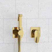 Гигиенический душ со смесителем WasserKRAFT Neckar A2151.280.238.216 Золото глянцевое-1