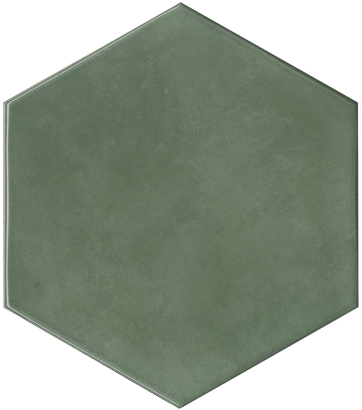 Керамическая плитка Kerama Marazzi Флорентина зелёный глянцевый 24034 настенная 20х23,1 см 24034