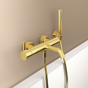 Ручной душ Ideal Standard Ideal Rain BC774A2 Brushed Gold-2