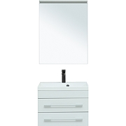 Комплект мебели для ванной Aquanet Верона New 58 281102 подвесной Белый матовый-1