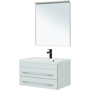 Комплект мебели для ванной Aquanet Верона New 75 281104 подвесной Белый матовый-2