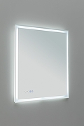 Зеркало Aquanet Оптима 70 288964 с подсветкой с сенсорным выключателем, часами и подогревом-3