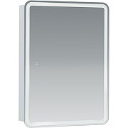 Зеркальный шкаф Aquanet Оптима 60 311860 с подсветкой Белый