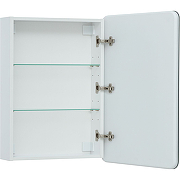 Зеркальный шкаф Aquanet Оптима 60 311860 с подсветкой Белый-5