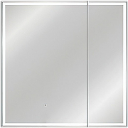 Зеркальный шкаф Style Line Квартет 80 СС-00002375 с подсветкой Белый