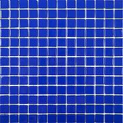 Стеклянная мозаика Togama Pool&Wellness Spa Azul Fuerte Poliu 34х34 см