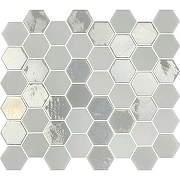 Стеклянная мозаика Togama Sixties White 6 29,8х33 см
