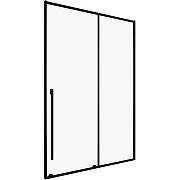 Душевая дверь Allen Brau Fantasy 130 3.11007.31 профиль Черный матовый стекло прозрачное