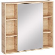 Зеркальный шкаф Sanstar Тоскана 80 410.1-2.4.1. Дуб сонома светлый-2