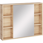 Зеркальный шкаф Sanstar Тоскана 100 420.1-2.4.1. Дуб сонома светлый-2