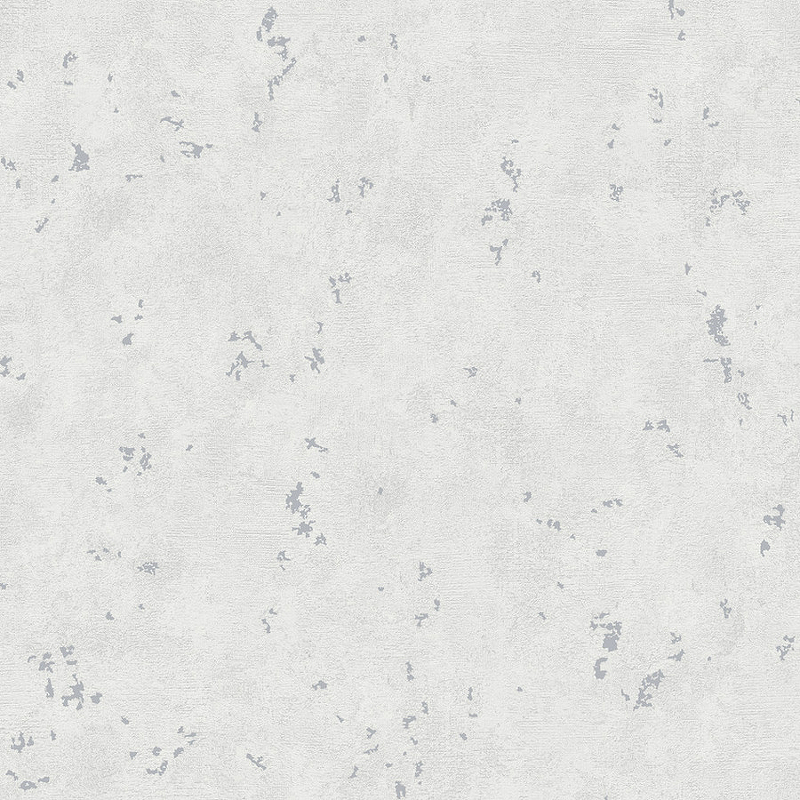Обои Grandeco Avrora A69702 Винил на флизелине (1,06*10,05) Белый/Серый/Серебряный, Штукатурка