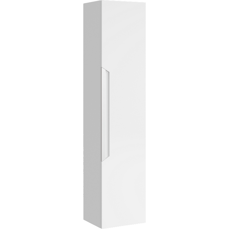Шкаф пенал Aqwella Cube 30 CUB0503W подвесной Белый матовый пенал aqwella bern 30 см