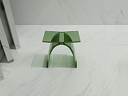 Стульчик для ванной Abber Kristall AT1739Emerald Зеленый-3