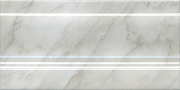 Керамический плинтус Kerama Marazzi Каприччо белый глянцевый FMD041 10х20 см