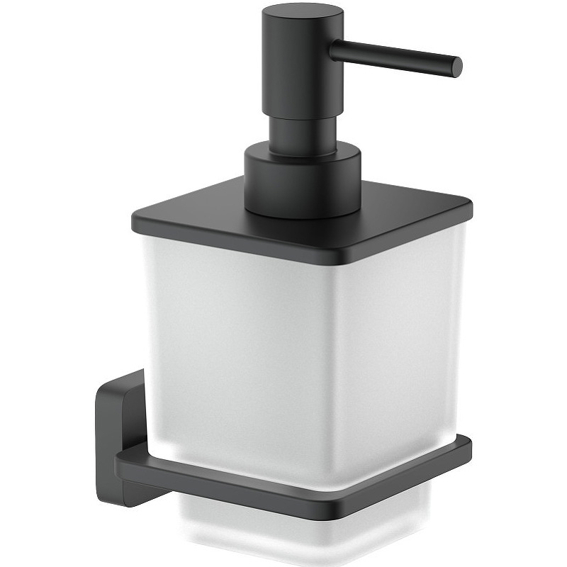 Дозатор для жидкого мыла Schein Klimt 9238MB Черный матовый держатель туалетной бумаги schein klimt 9241mb черный матовый