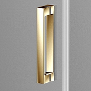 Душевая дверь Vincea Alpha 120 VDS-3AL120CLG профиль Брашированное золото стекло прозрачное-2