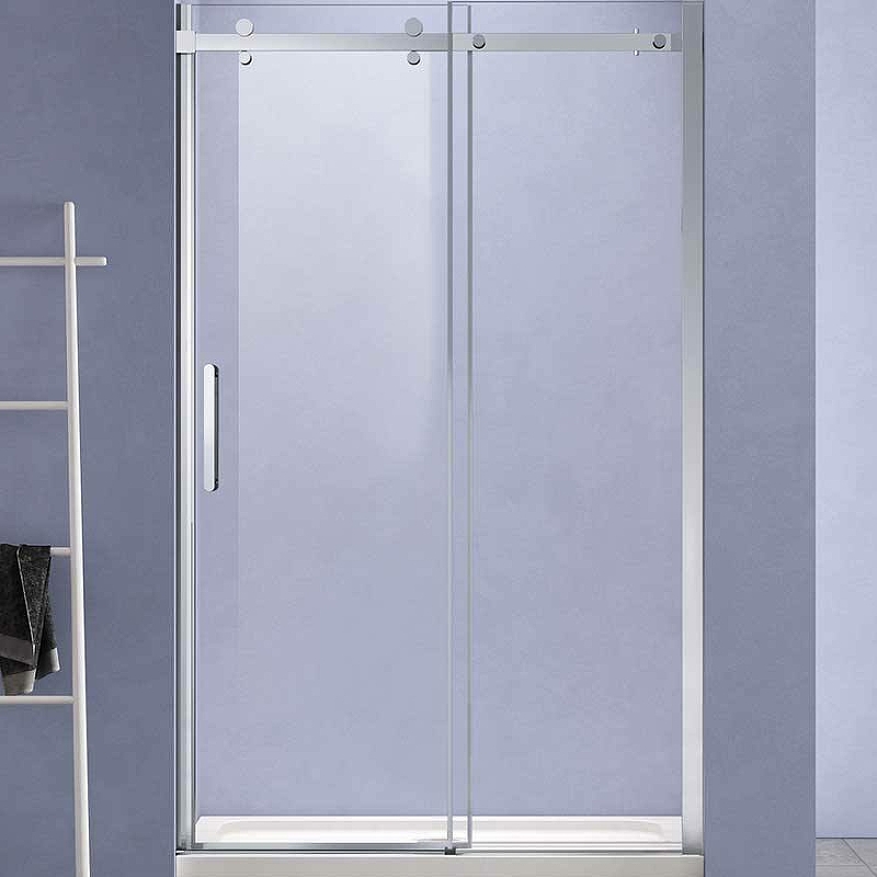 Душевая дверь Vincea Como-N 130 VDS-4CN130CL профиль Хром стекло прозрачное цена и фото