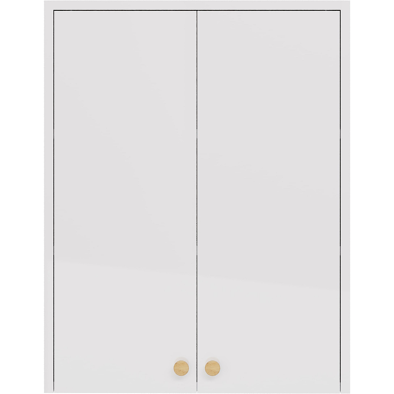 Подвесной шкаф Dreja Luno 60 99.2006 Белый глянец шкаф подвесной белый глянец bellezza абрис 4649709190016