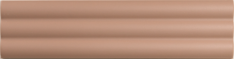 Керамическая плитка DNA Tiles Match Curved Tan Matt настенная 6,25х25 см