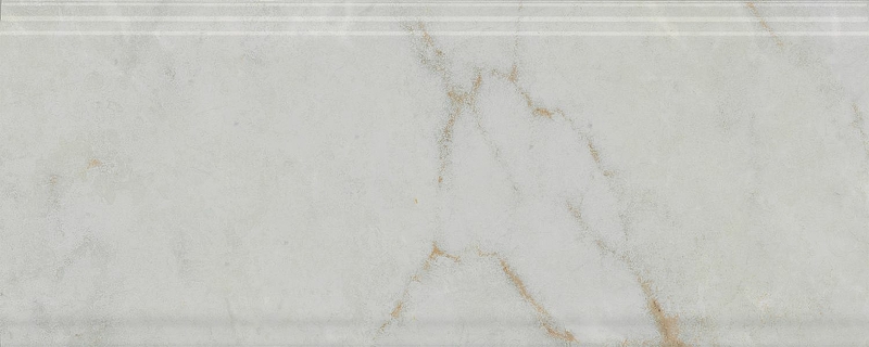 Керамический бордюр Kerama Marazzi Серенада белый глянцевый обрезной BDA025R 12х30 см