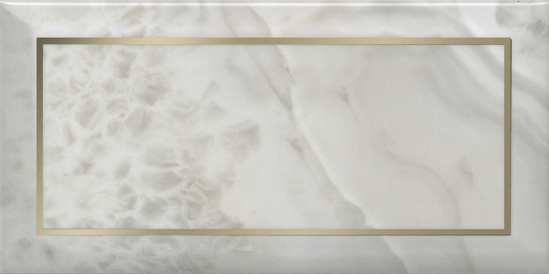 Керамический декор Kerama Marazzi Сеттиньяно белый глянцевый OS/A275/19075 9,9х20 см