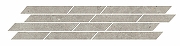 Декор Kerama Marazzi Риккарди мозаичный серый светлый матовый T036/SG6537 9,8х46,8 см