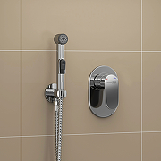 Гигиенический душ со смесителем WasserKRAFT A11056 Хром-1