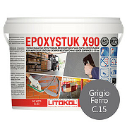 Эпоксидная затирка  Litokol EpoxyStuk X90 RG/R2T С.15 Grigio Ferro L0479360002 5 кг